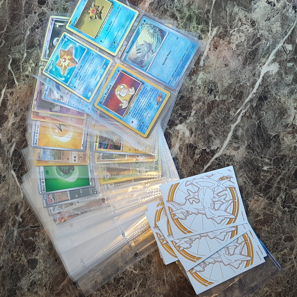 Pokemon Cards and Sleeves